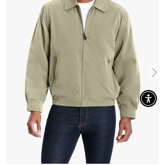 London Fog Men's Light Olive Jacket - Picture 1 of 4